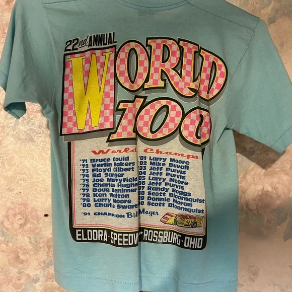 Vintage World 100 Youth T-Shirt - Picture 2 of 3